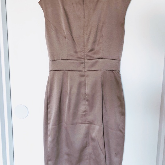 Champagne Bronze Dress Size 6 - Picture 3 of 4